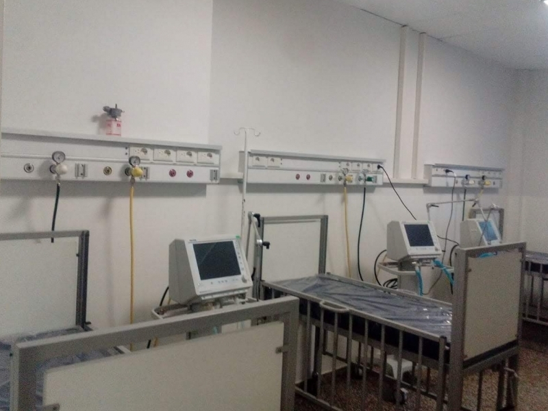 Paneles de UTI - Habitaciones 500